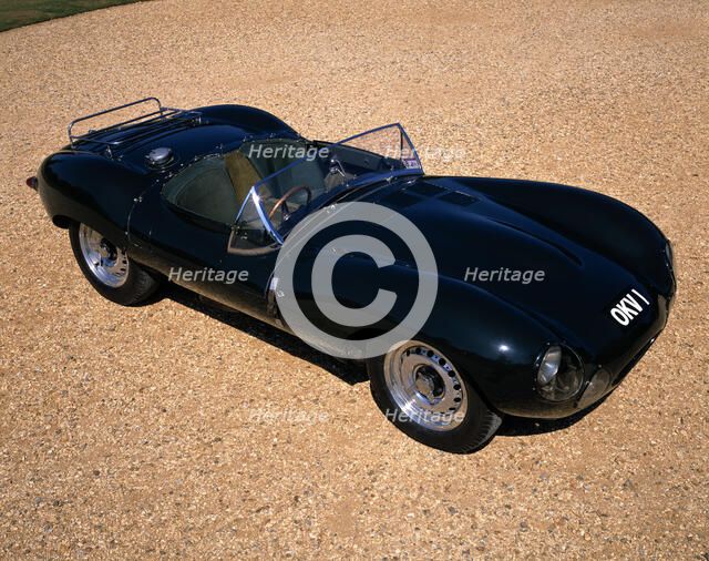 1953 Jaguar D type. Artist: Unknown.