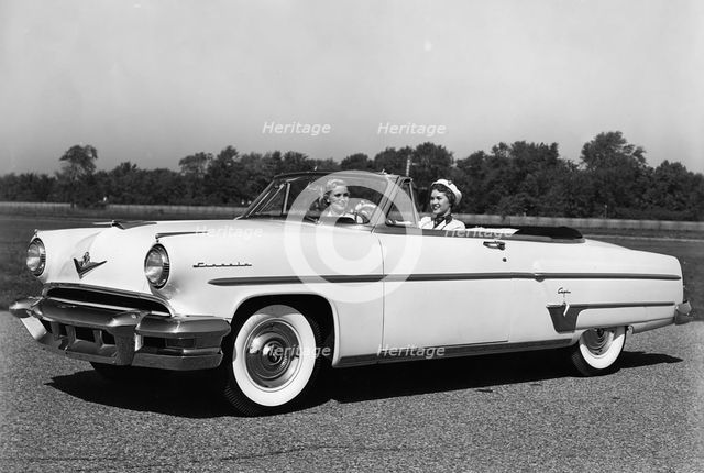 1953 Lincoln Capri Convertible. Creator: Unknown.
