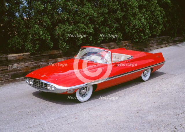1957Chrysler Hemi Ghia Dart Diablo. Artist: Unknown.