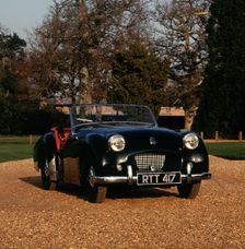 1954 Triumph TR2. Creator: Unknown