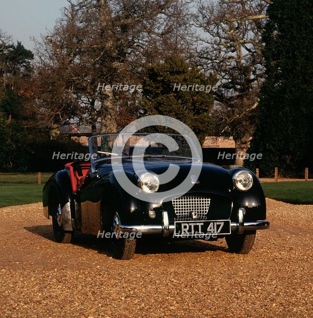1954 Triumph TR2. Creator: Unknown.