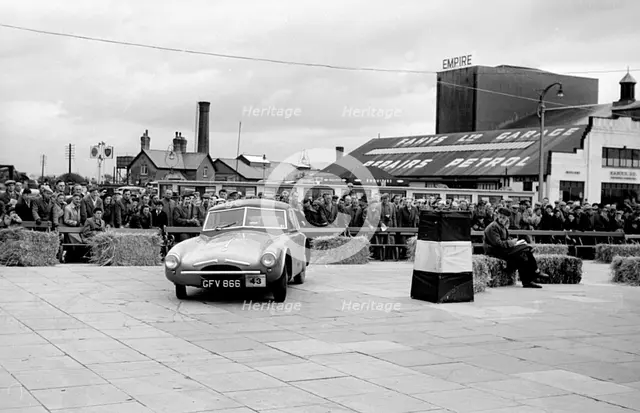 1954 TVR RGS Atalanta bodied prototype, Morecambe rally Artist: Unknown.