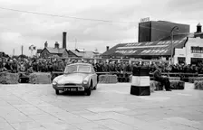 1954 TVR RGS Atalanta bodied prototype, Morecambe rally