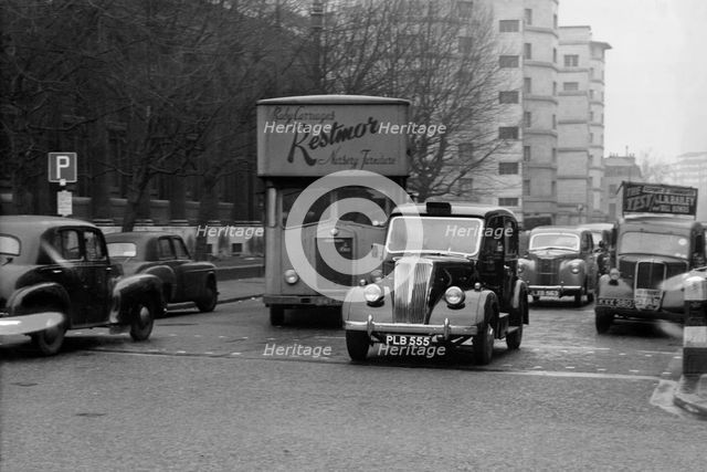 1954 Beardmore MKVII London taxi. Creator: Unknown.