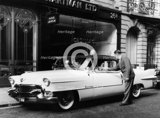 1954 Cadillac Convertible, (c1954?). Artist: Unknown