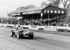 1954 Connaught, Ken McAlpine at Goodwood. Creator: Unknown