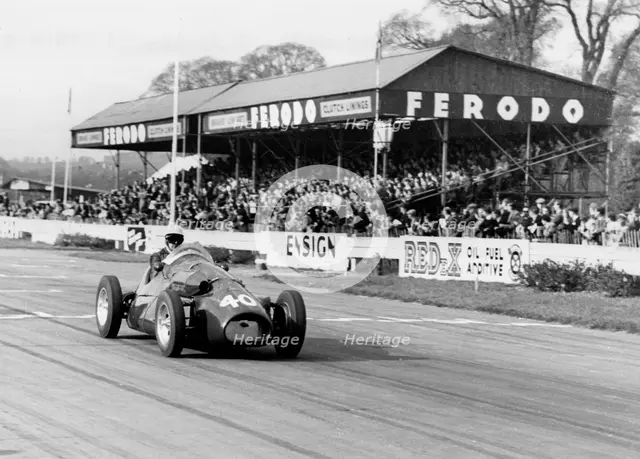1954 Connaught, Ken McAlpine at Goodwood. Creator: Unknown.