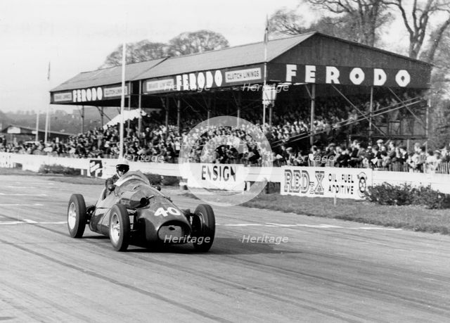 1954 Connaught, Ken McAlpine at Goodwood. Creator: Unknown.