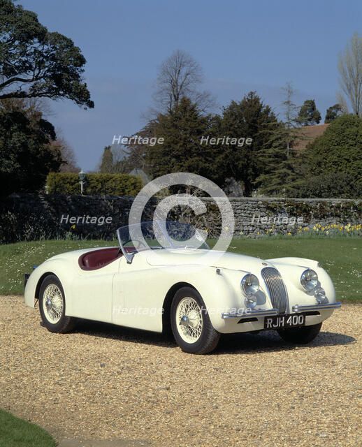 1954 Jaguar. Artist: Unknown.