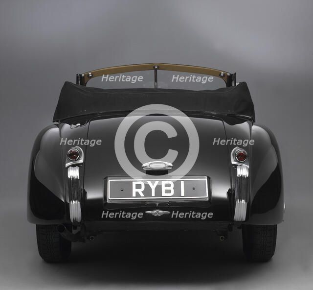 1954 Jaguar XK120 SE Artist: Unknown.