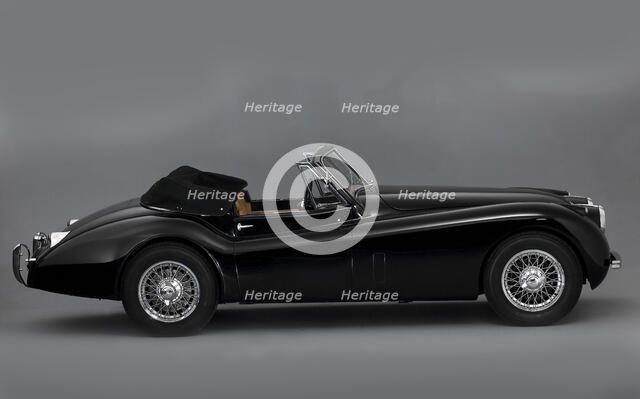 1954 Jaguar XK120 SE Artist: Unknown.