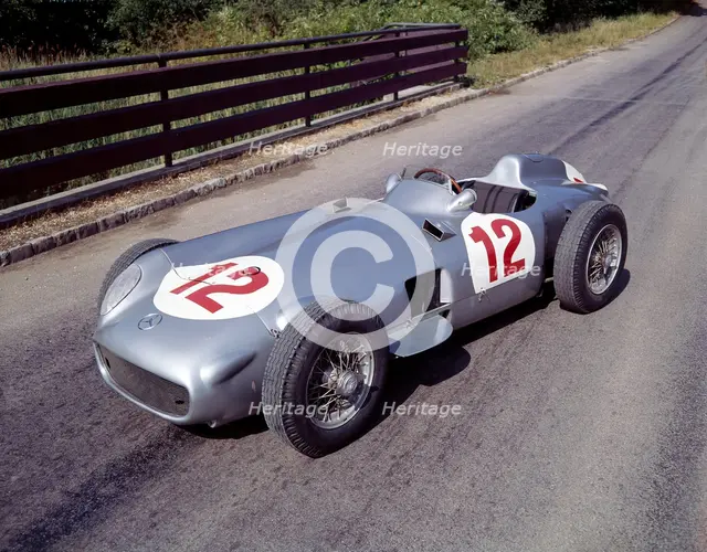 1954 Mercedes W196. Artist: Unknown