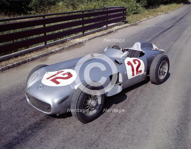 1954 Mercedes W196. Artist: Unknown