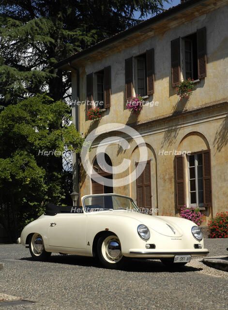 1954 Porsche 356 1300S Cabriolet Artist: Unknown.