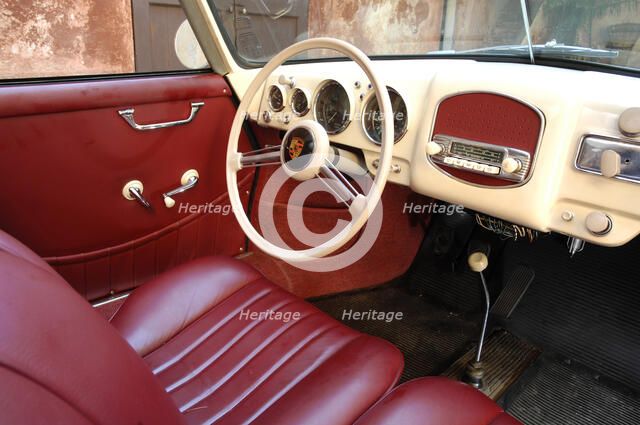 1954 Porsche 356 1300S Cabriolet Artist: Unknown.