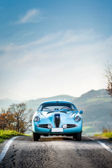1955 Alfa Romeo 1900 SZ coupe Zagato. Creator: Unknown