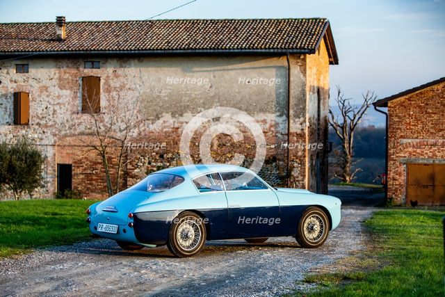 1955 Alfa Romeo 1900 SZ coupe Zagato. Creator: Unknown.