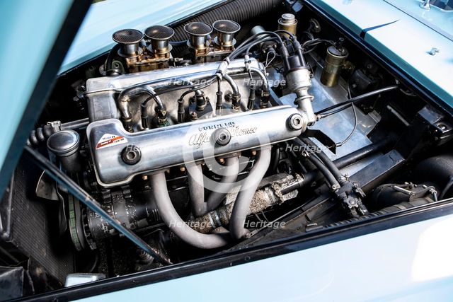 1955 Alfa Romeo 1900 SZ coupe Zagato. Creator: Unknown.