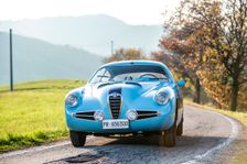 1955 Alfa Romeo 1900 SZ coupe Zagato. Creator: Unknown