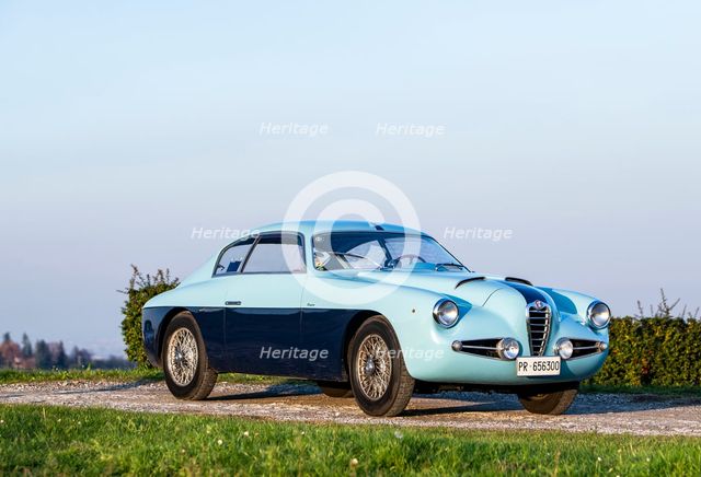 1955 Alfa Romeo 1900 SZ coupe Zagato. Creator: Unknown.