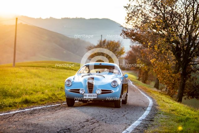 1955 Alfa Romeo 1900 SZ coupe Zagato. Creator: Unknown.