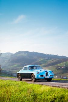 1955 Alfa Romeo 1900 SZ coupe Zagato. Creator: Unknown