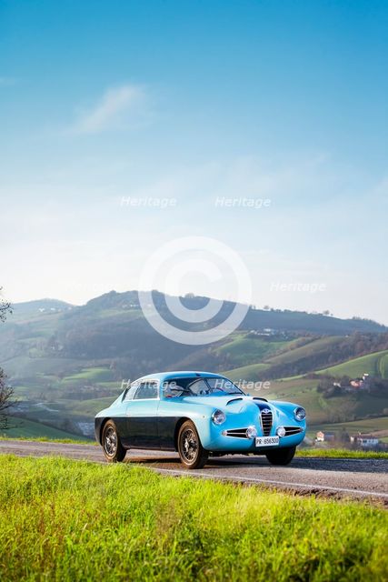 1955 Alfa Romeo 1900 SZ coupe Zagato. Creator: Unknown.