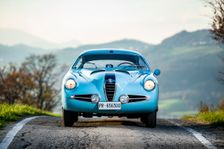 1955 Alfa Romeo 1900 SZ coupe Zagato. Creator: Unknown