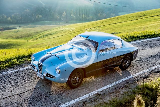 1955 Alfa Romeo 1900 SZ coupe Zagato. Creator: Unknown.