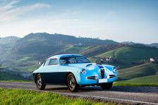 1955 Alfa Romeo 1900 SZ coupe Zagato. Creator: Unknown