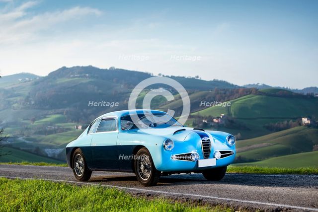 1955 Alfa Romeo 1900 SZ coupe Zagato. Creator: Unknown.