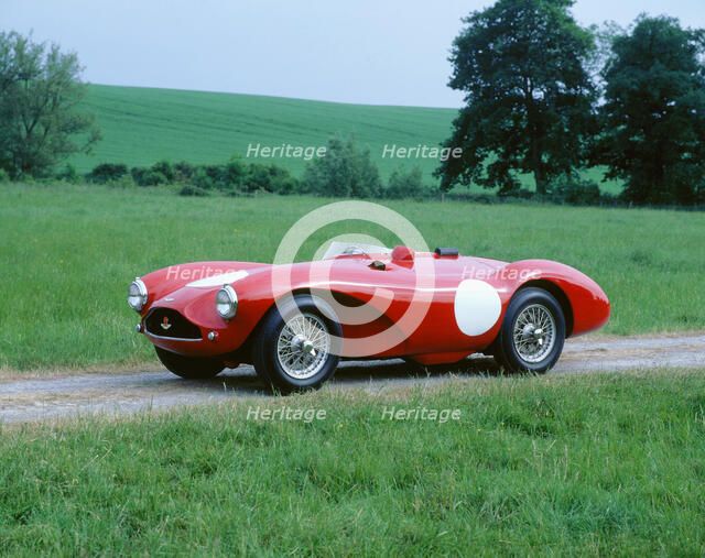 1955 Aston Martin DB3s. Artist: Unknown.