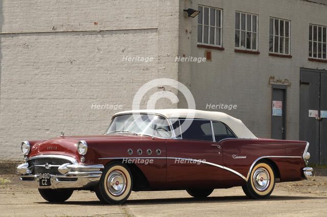1955 Buick Century Convertible Artist: Unknown.