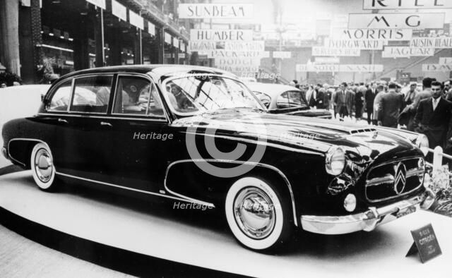 1955 Citroën 15CV, specially built for an ambassador, (c1955?). Artist: Unknown