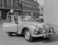 1955 Daimler Conquest Roadster by Hooper used in Norman Wisdom film "Up in the World". Creator: Unknown
