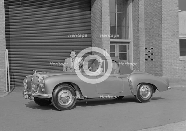 1955 Daimler Conquest Roadster by Hooper used in Norman Wisdom film "Up in the World". Creator: Unknown.