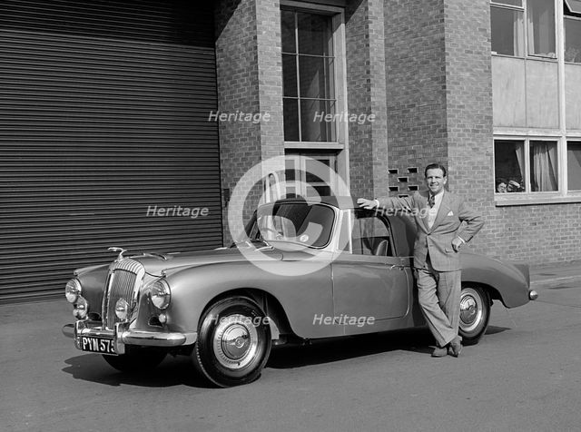 1955 Daimler Conquest Roadster by Hooper used in Norman Wisdom film "Up in the World". Creator: Unknown.