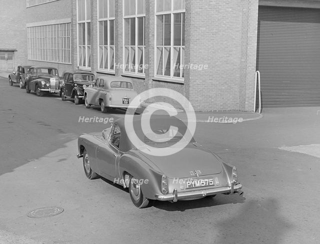 1955 Daimler Conquest Roadster by Hooper used in Norman Wisdom film "Up in the World". Creator: Unknown.