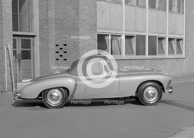 1955 Daimler Conquest Roadster by Hooper used in Norman Wisdom film "Up in the World". Creator: Unknown.