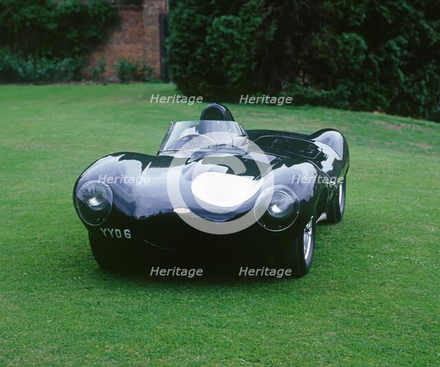 1955 Jaguar D type Artist: Unknown.