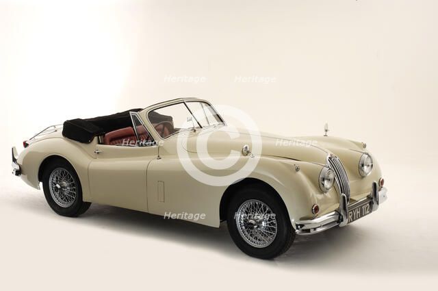 1955 Jaguar XK140 Artist: Unknown.