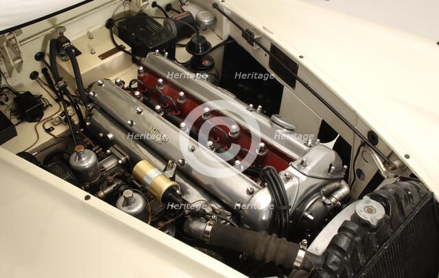 1955 Jaguar XK140 Artist: Unknown.