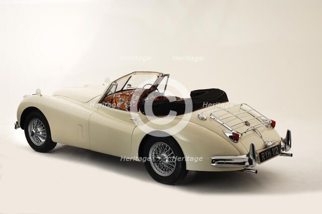 1955 Jaguar XK140 Artist: Unknown.
