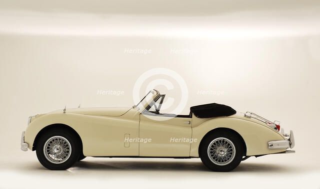 1955 Jaguar XK140 Artist: Unknown.