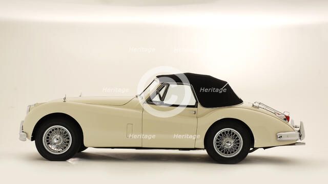 1955 Jaguar XK140 Artist: Unknown.