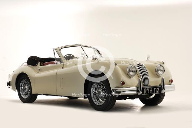 1955 Jaguar XK140 Artist: Unknown.