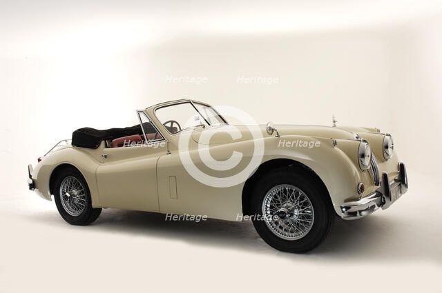 1955 Jaguar XK140 Artist: Unknown.