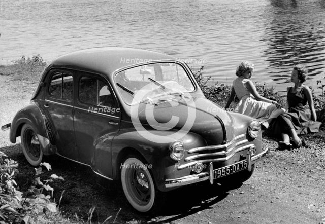 1955 Renault 4CV 750. Creator: Unknown.