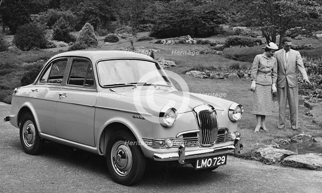 1955 Riley 1.5 saloon. Creator: Unknown.
