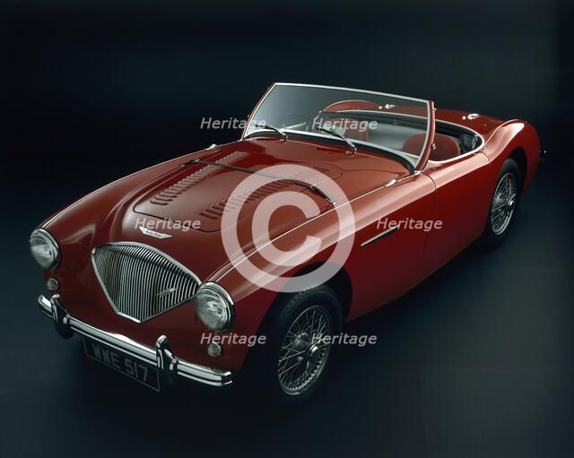 1956 Austin Healey 100-BM2 car. Artist: Unknown